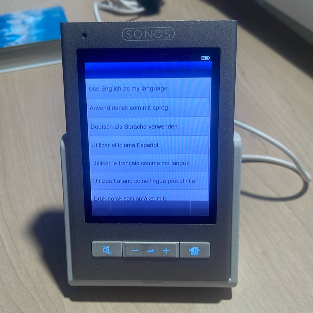 Sonos multi room remote